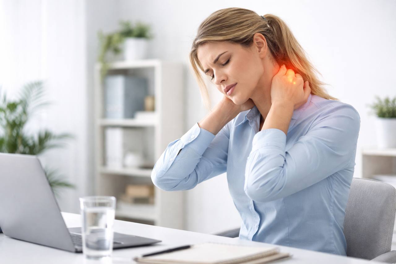 Headache and neck tension relief