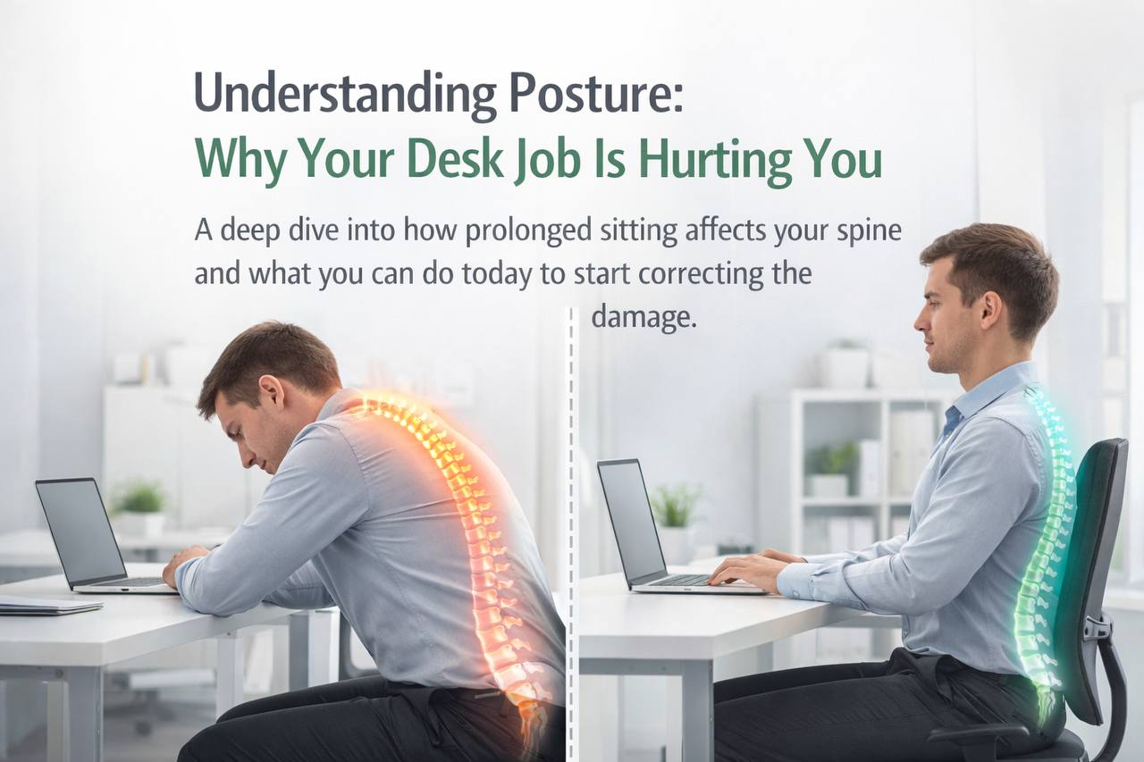 Posture correction for desk workers at MoveWell Dublin
